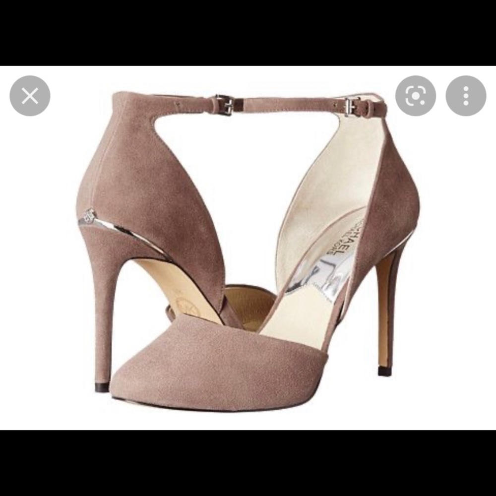 Georgia ankle strap heel